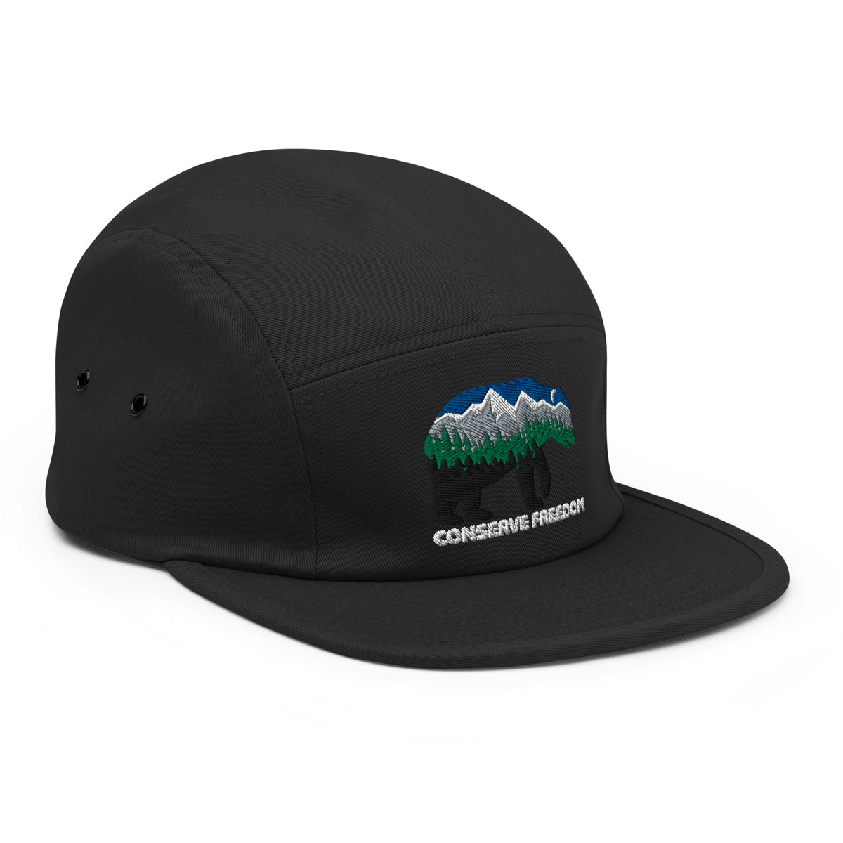 Conserve Freedom Bear Five Panel Camper Cap
