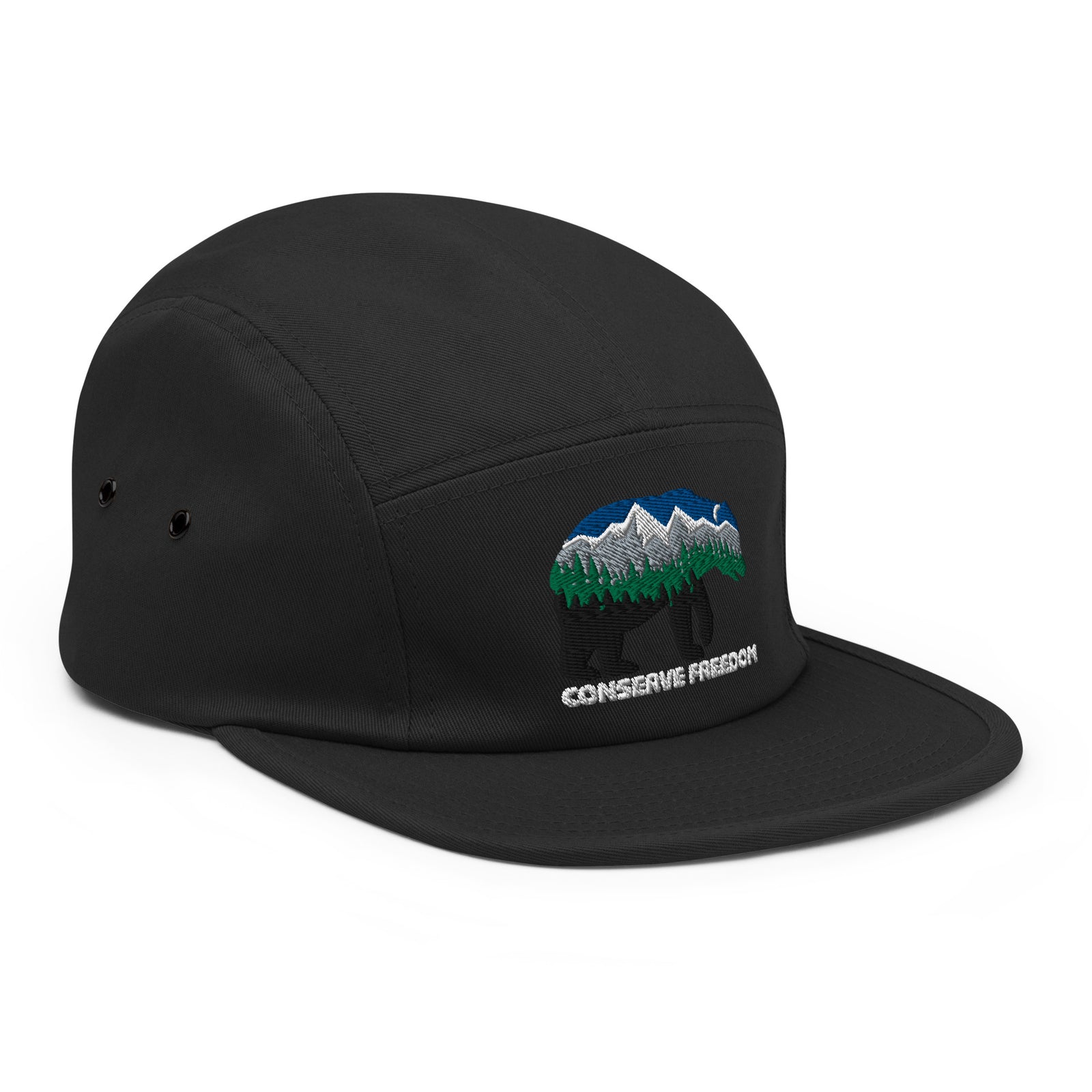 Conserve Freedom Bear Five Panel Camper Cap