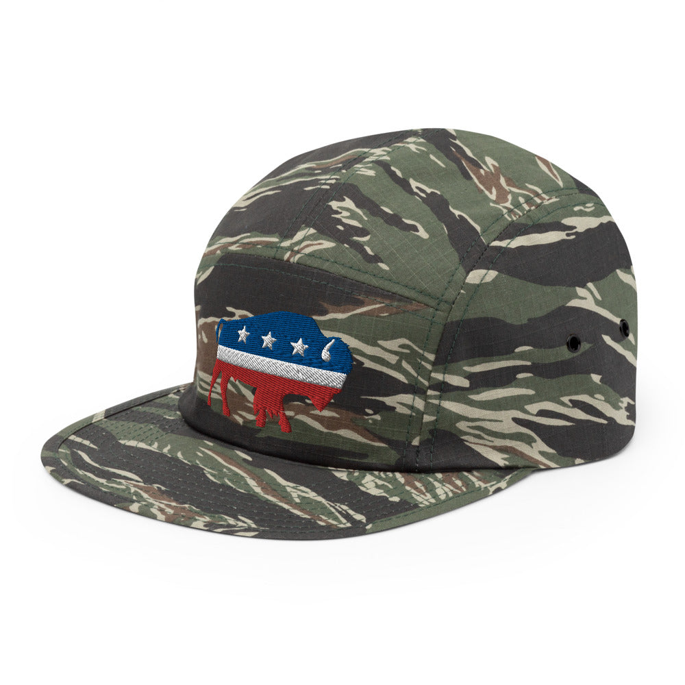 Bison Independent Five Panel Camper Cap