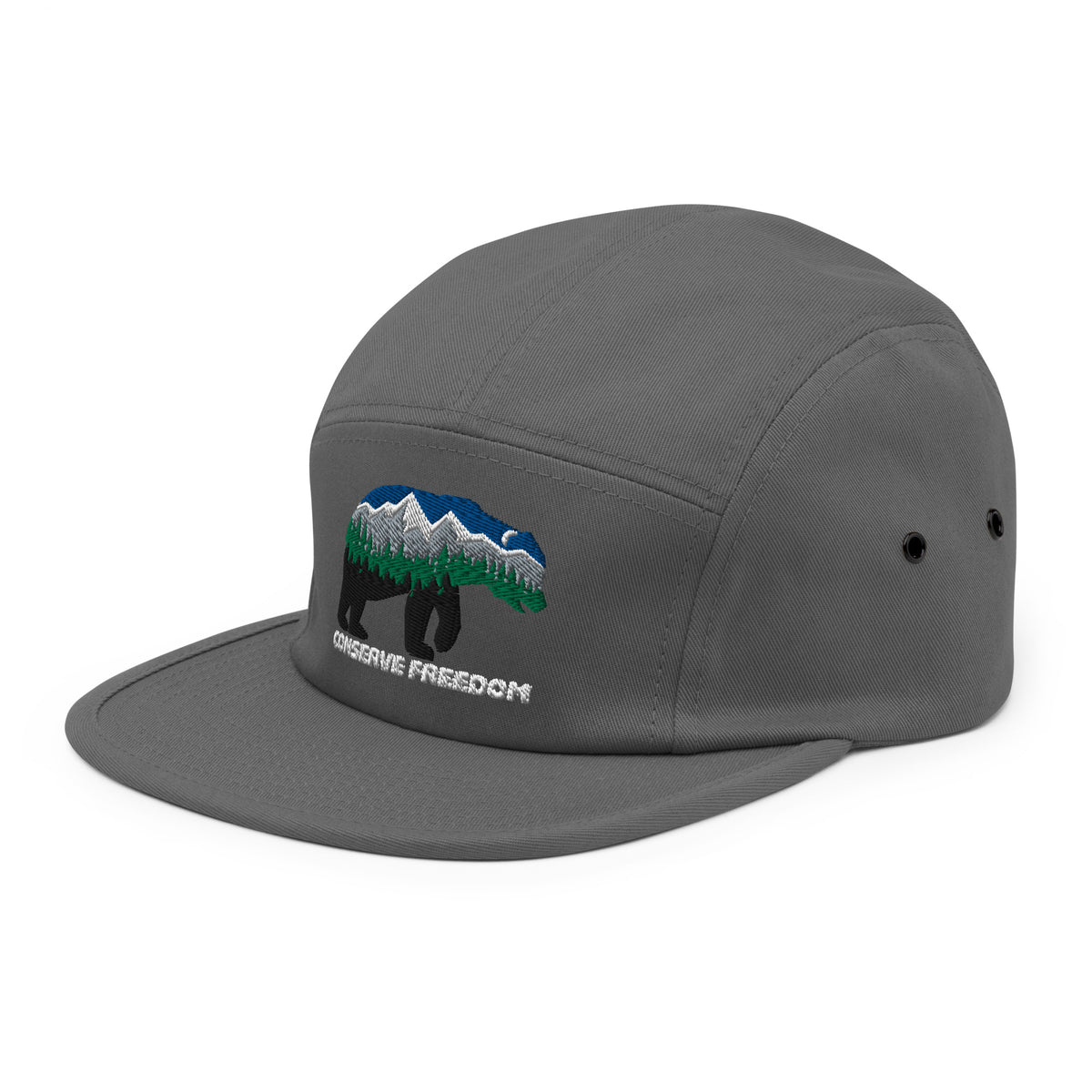 Conserve Freedom Bear Five Panel Camper Cap