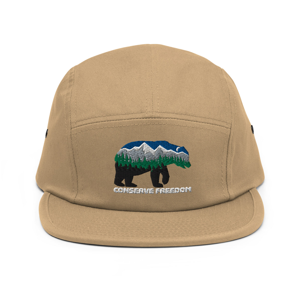Conserve Freedom Bear Five Panel Camper Cap
