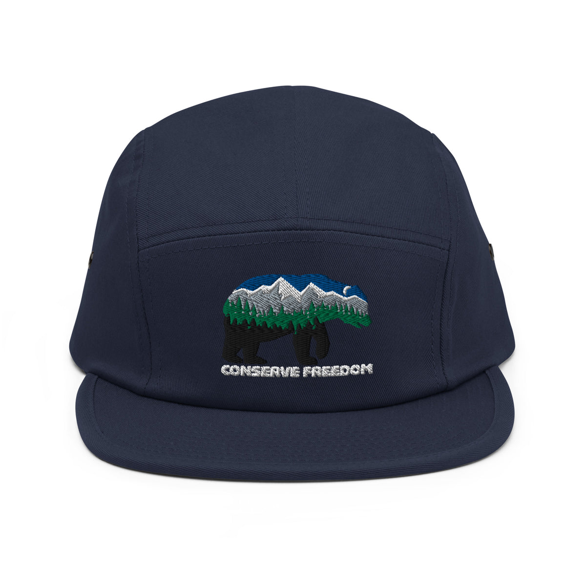 Conserve Freedom Bear Five Panel Camper Cap