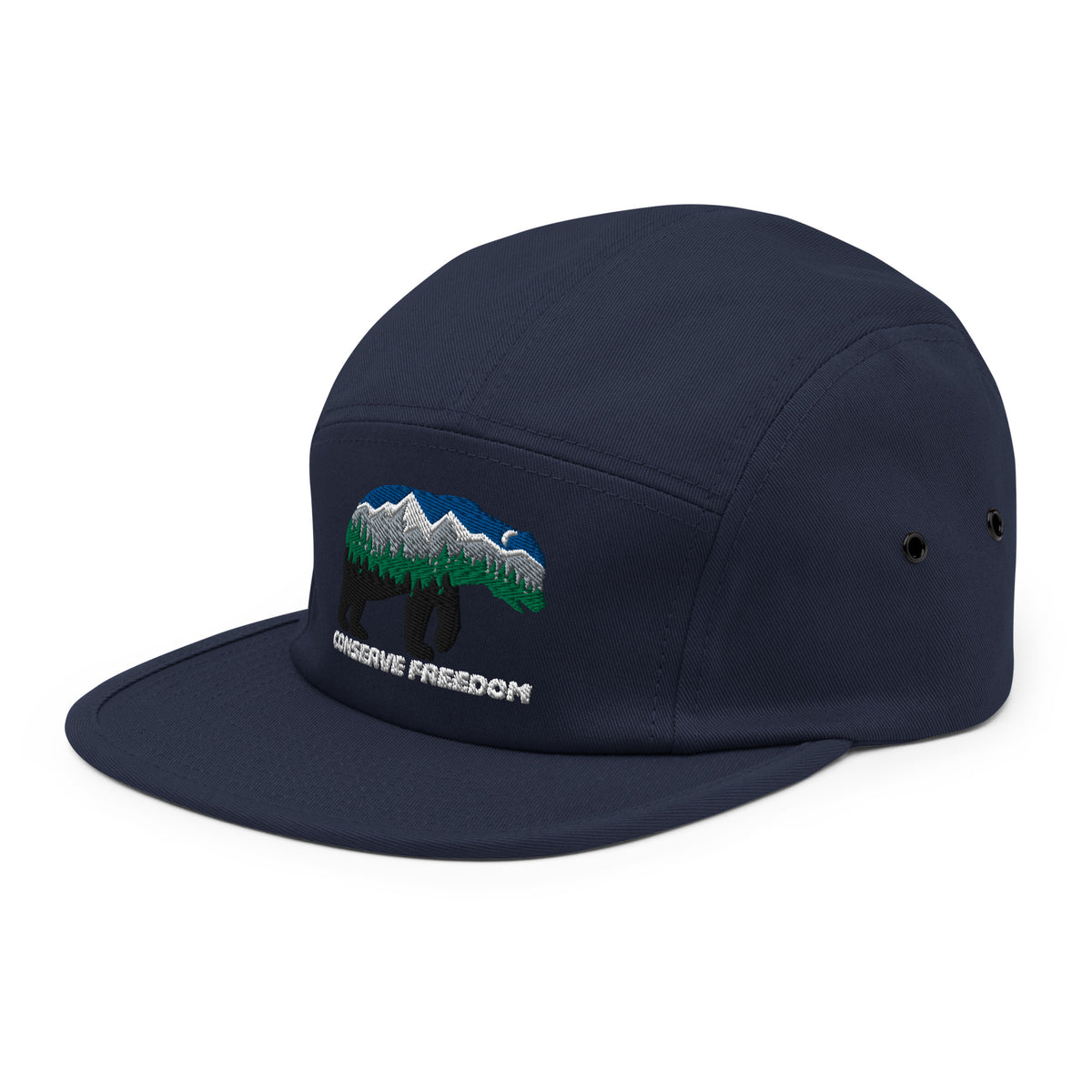 Conserve Freedom Bear Five Panel Camper Cap