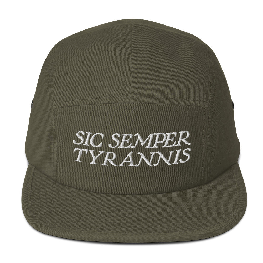 Sic Semper Tyrannis Camper Five Panel Cap