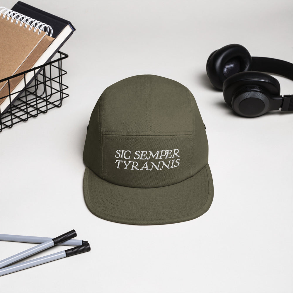 Sic Semper Tyrannis Camper Five Panel Cap
