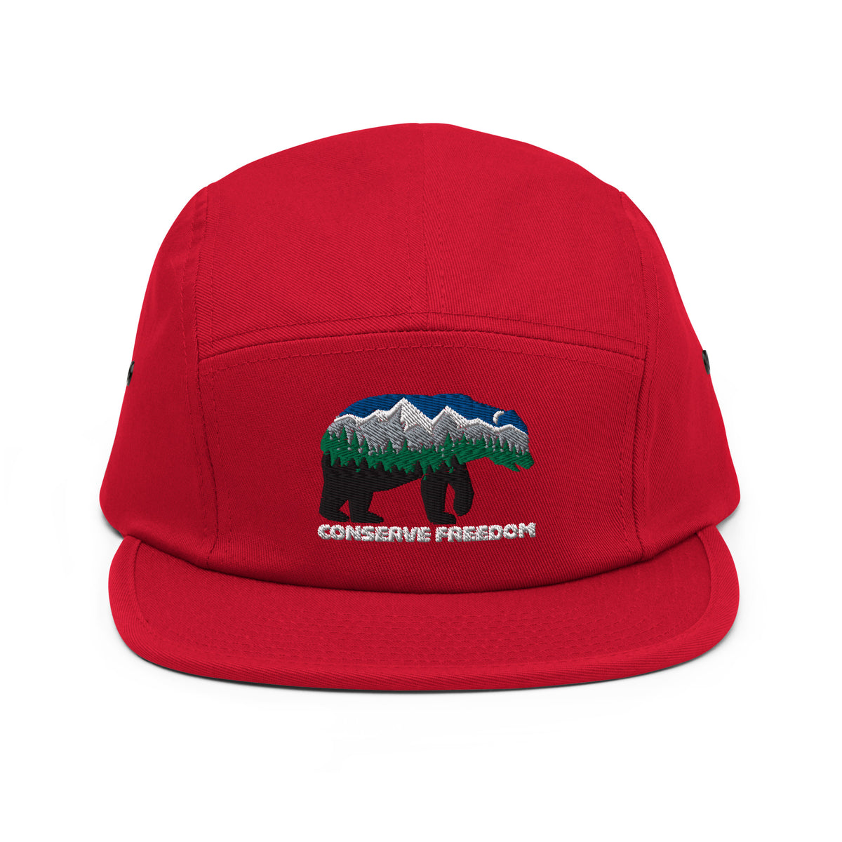 Conserve Freedom Bear Five Panel Camper Cap