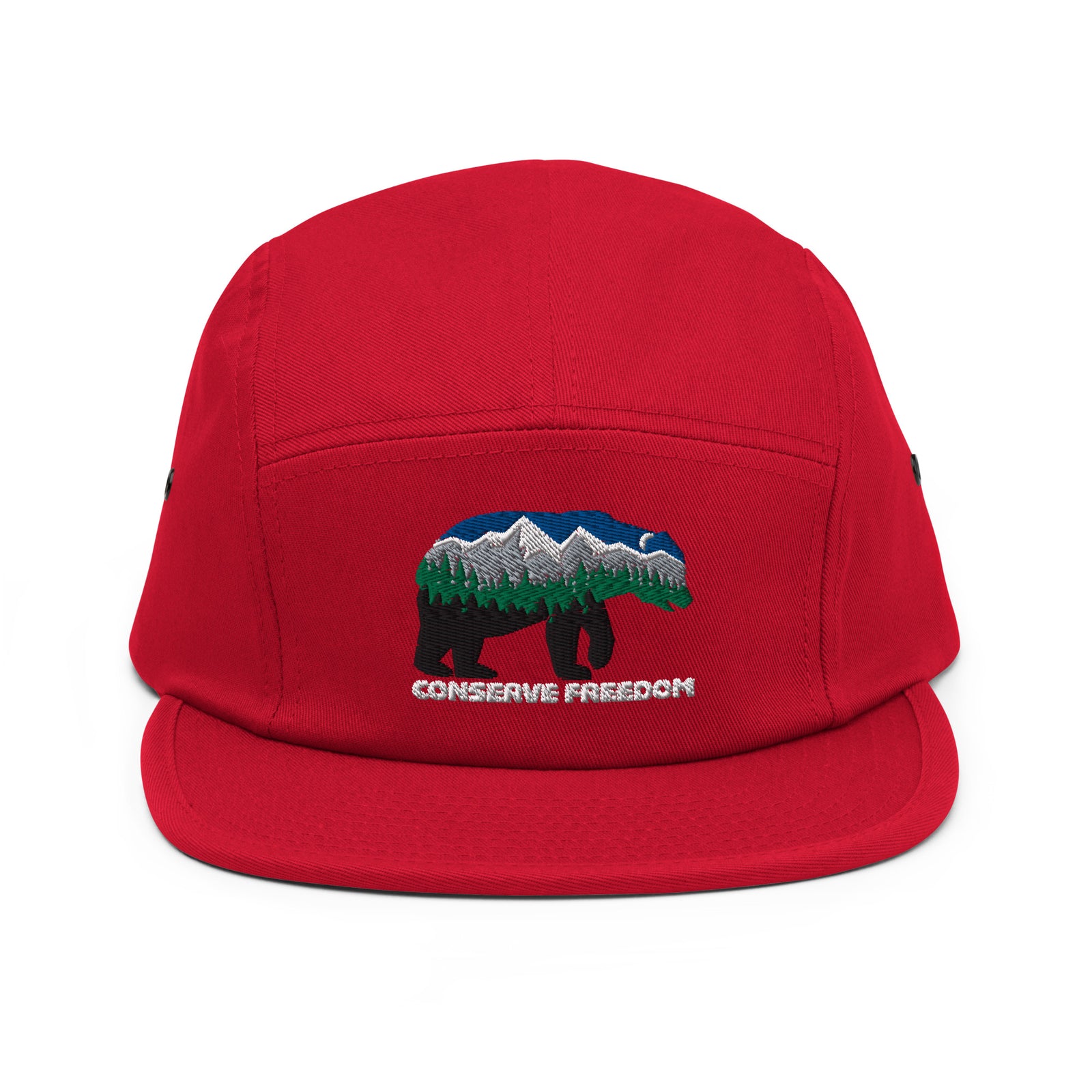 Conserve Freedom Bear Five Panel Camper Cap