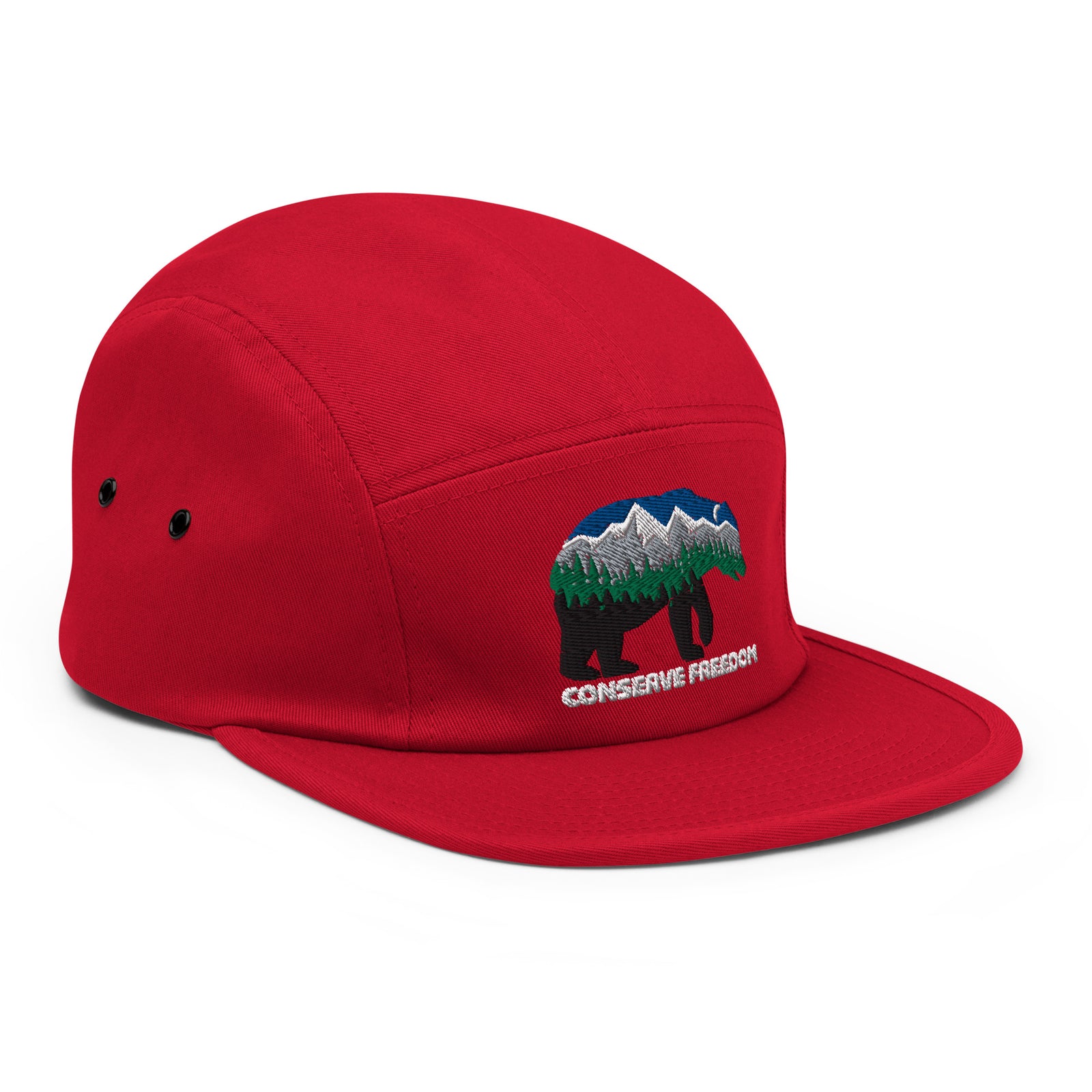 Conserve Freedom Bear Five Panel Camper Cap