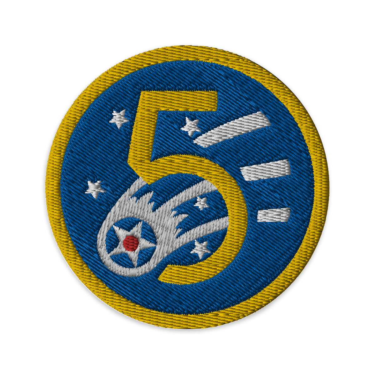 5Th Air Force Round Patch