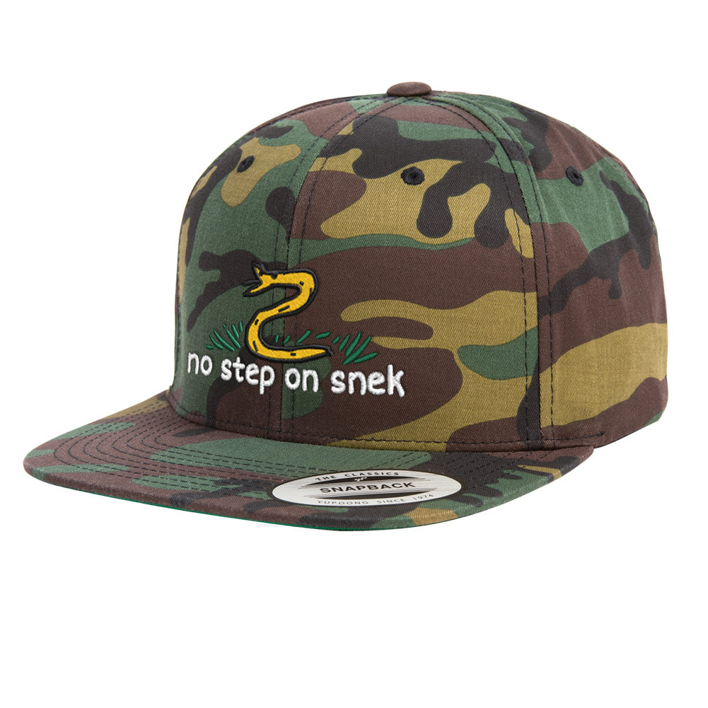 No Step On Snek Adjustable Camo Cap