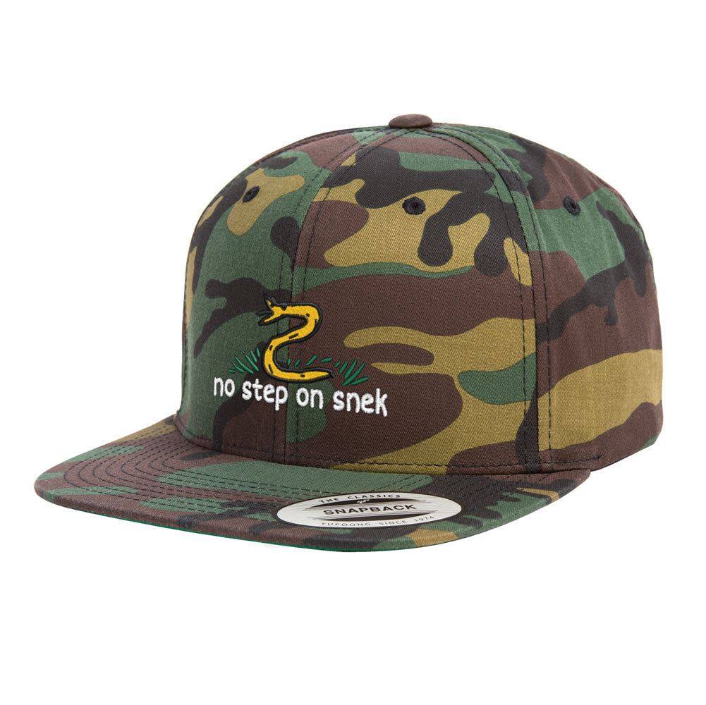 No Step On Snek Snapback Hat