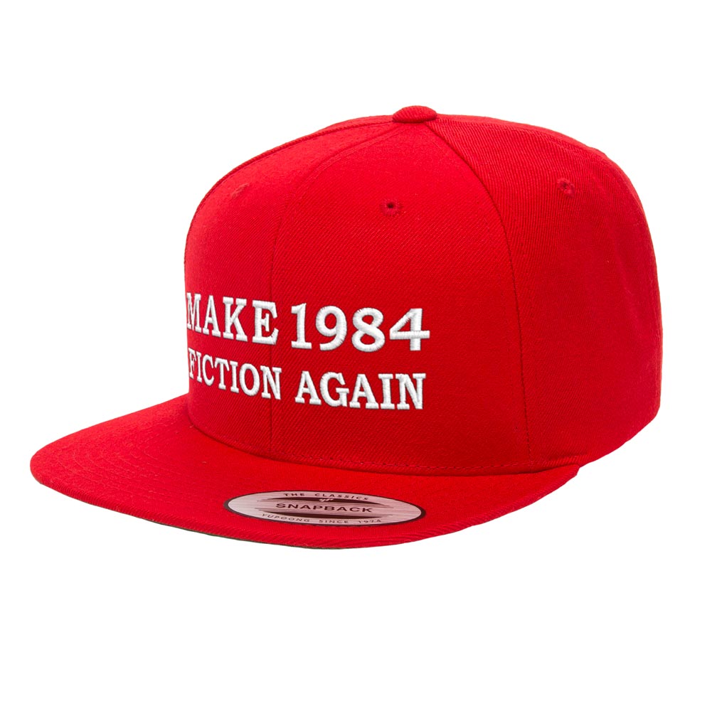 Make 1984 Fiction Again Snapback Hat