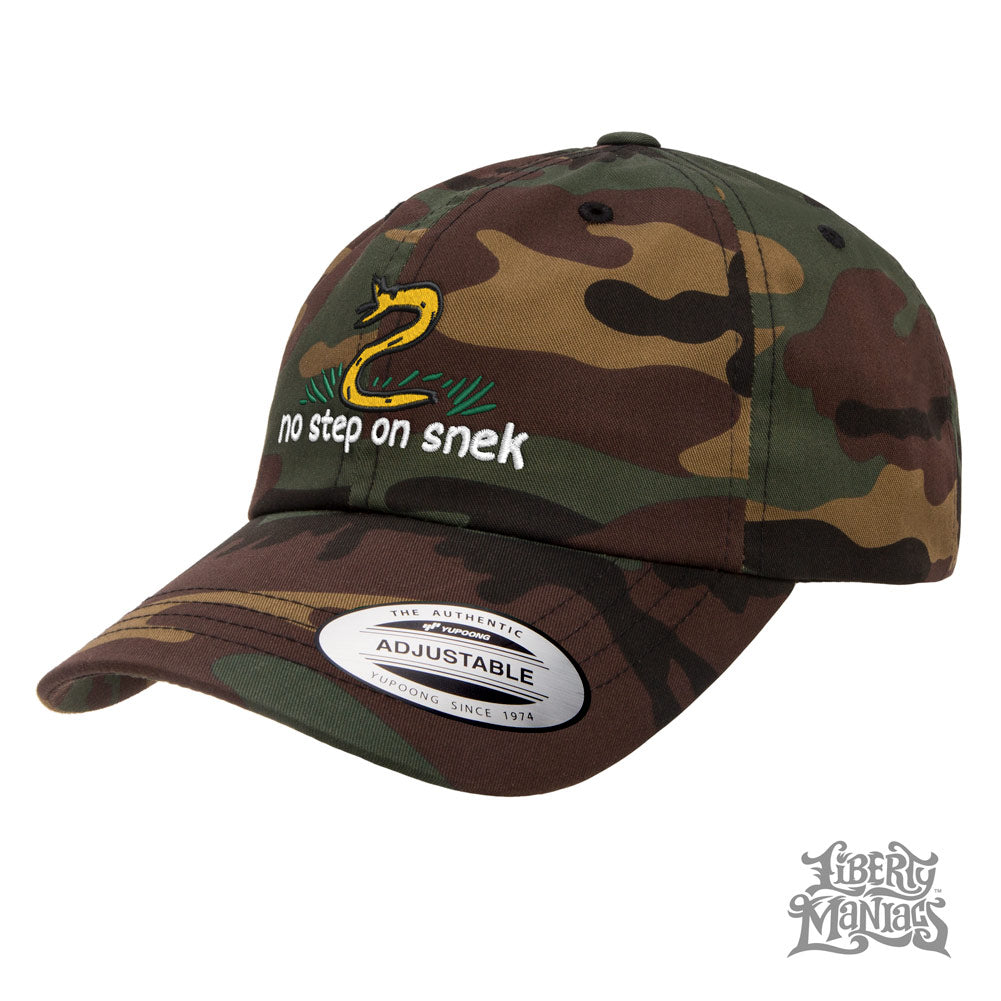 No Step On Snek Adjustable Camo Cap