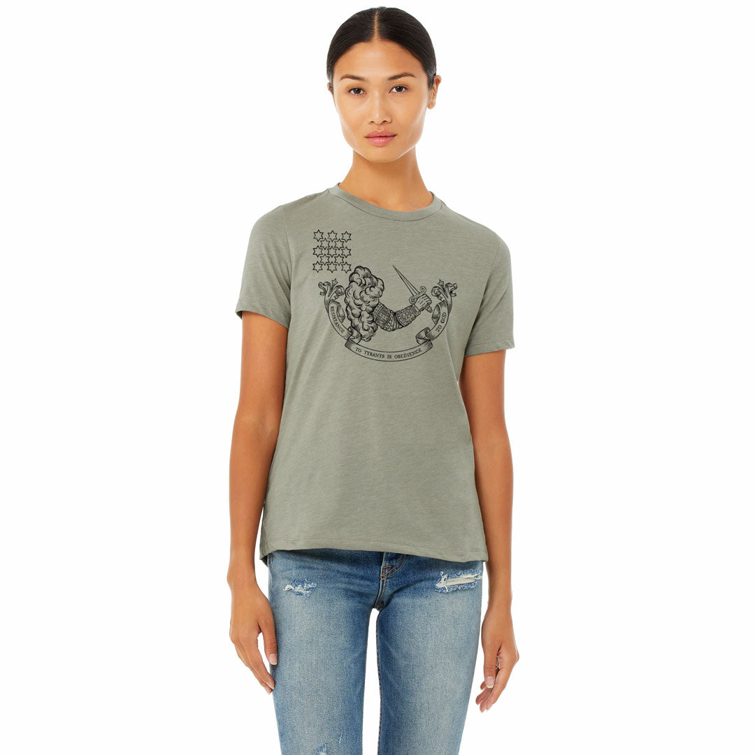 Resistance to tyrants is obedience to God Women&#39;s Relaxed T-Shirt