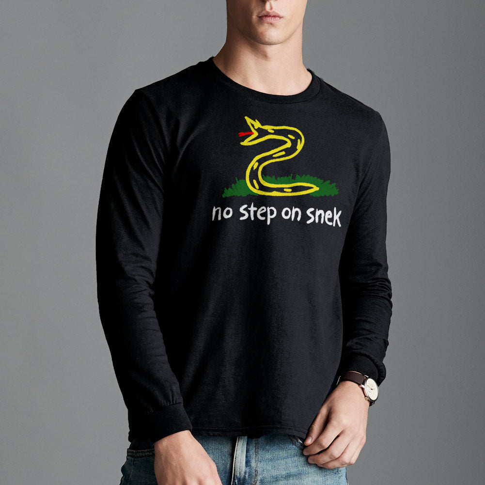 No Step On Snek Long Sleeve T-Shirt