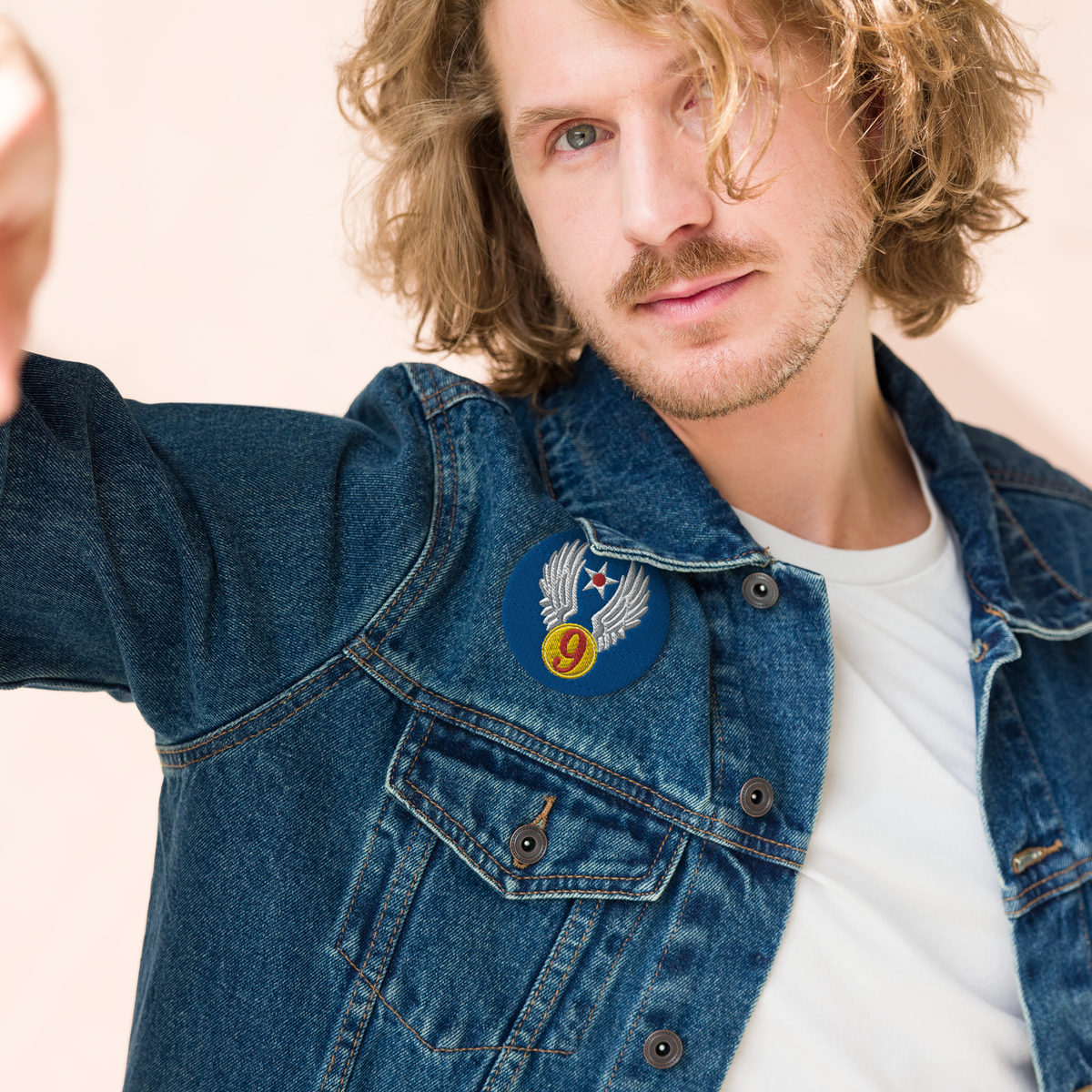 9th Airforce WW2 Round Patch