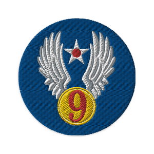 9th Airforce WW2 Round Patch