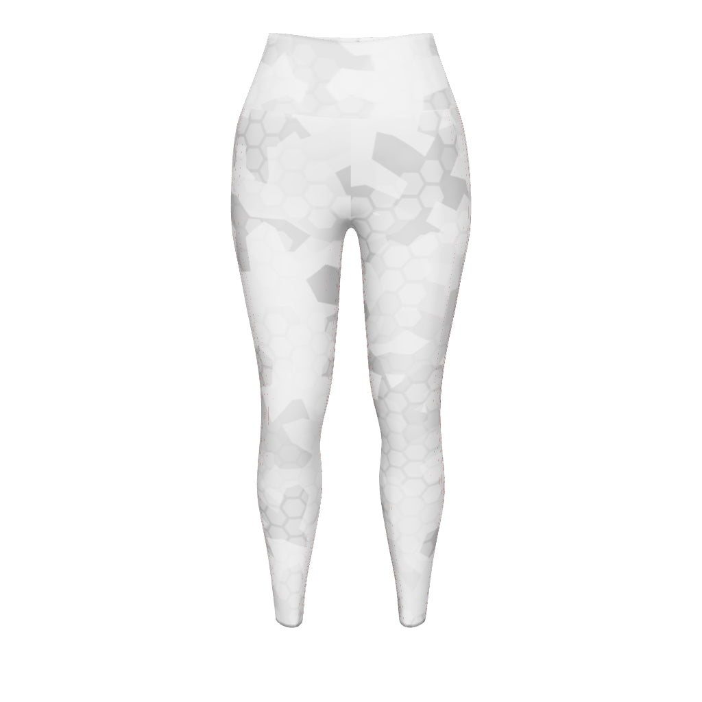 Arctic Shatter Yoga Leggings