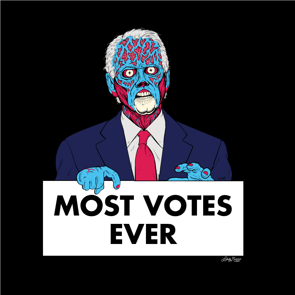 They Live Joe Most Votes Ever Short-Sleeve Unisex T-Shirt