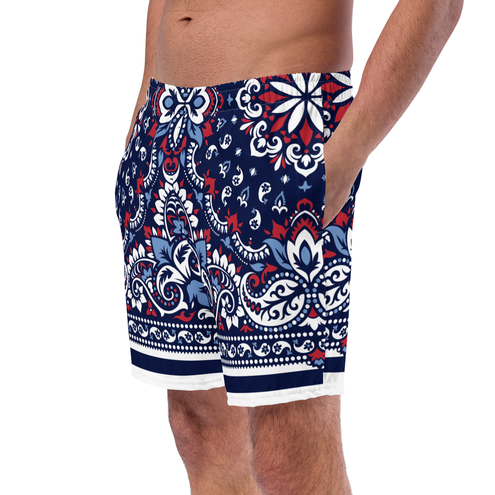Burrito Bandito Supremo Gringo Men's Swim Trunks