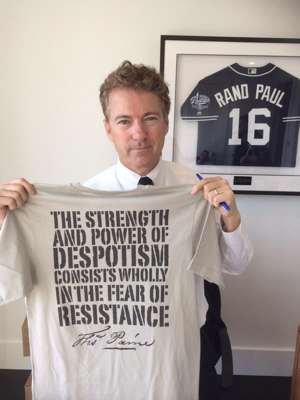 Senator and 2016 Presidential candidate Rand Paul
