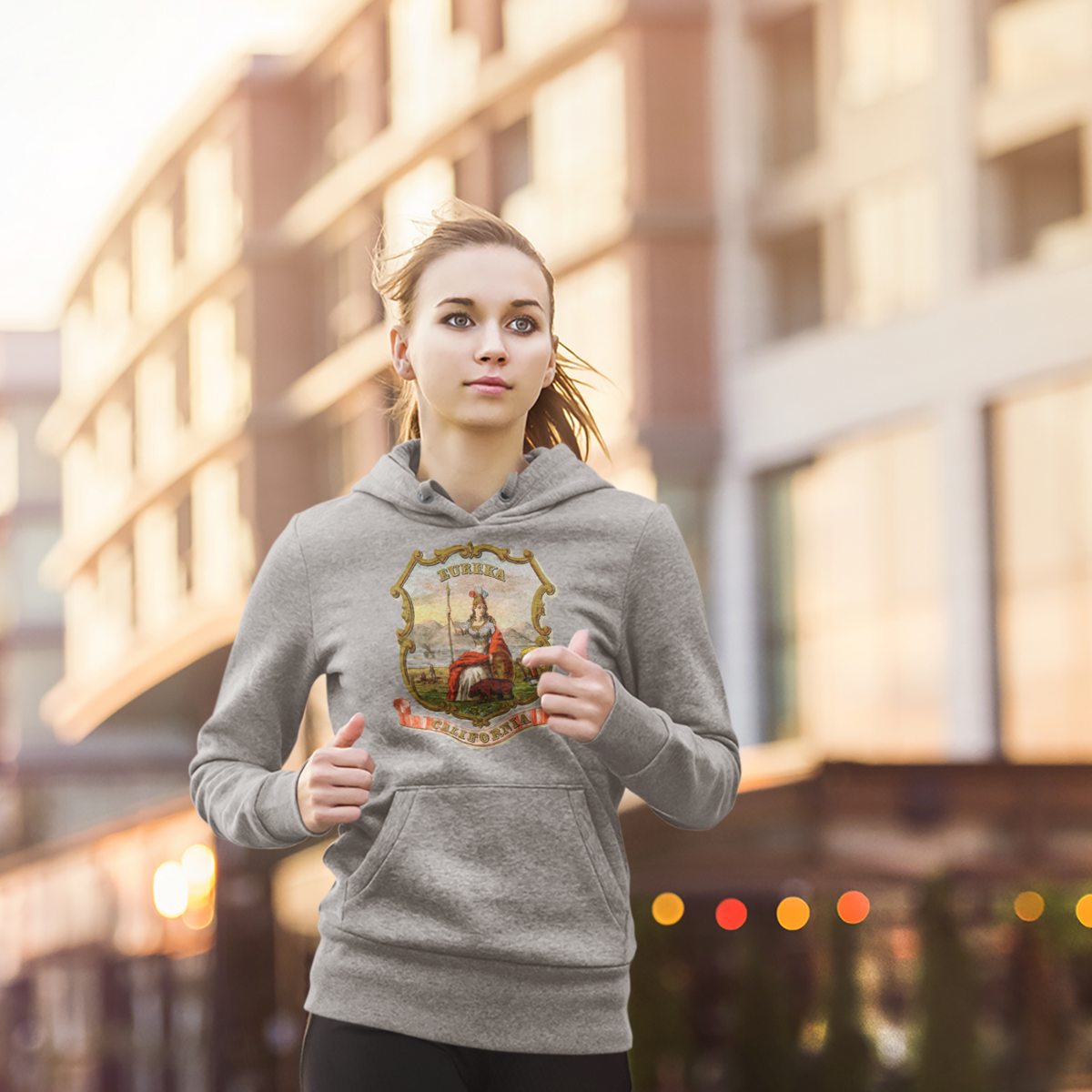 Eureka California State Seal Unisex Hoodie