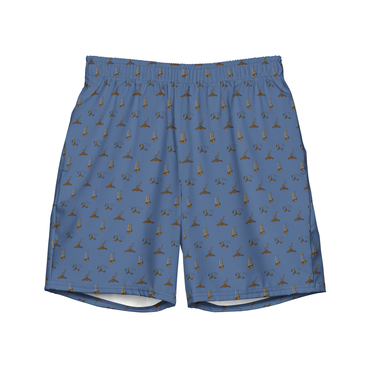 Catapults Trebuchets and Guillotines Men&#39;s Swim Trunks