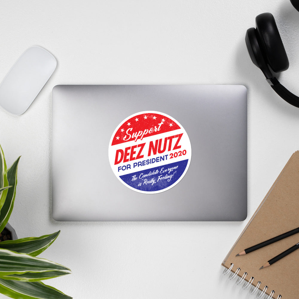 Deez Nuts for President 2020 Stickers