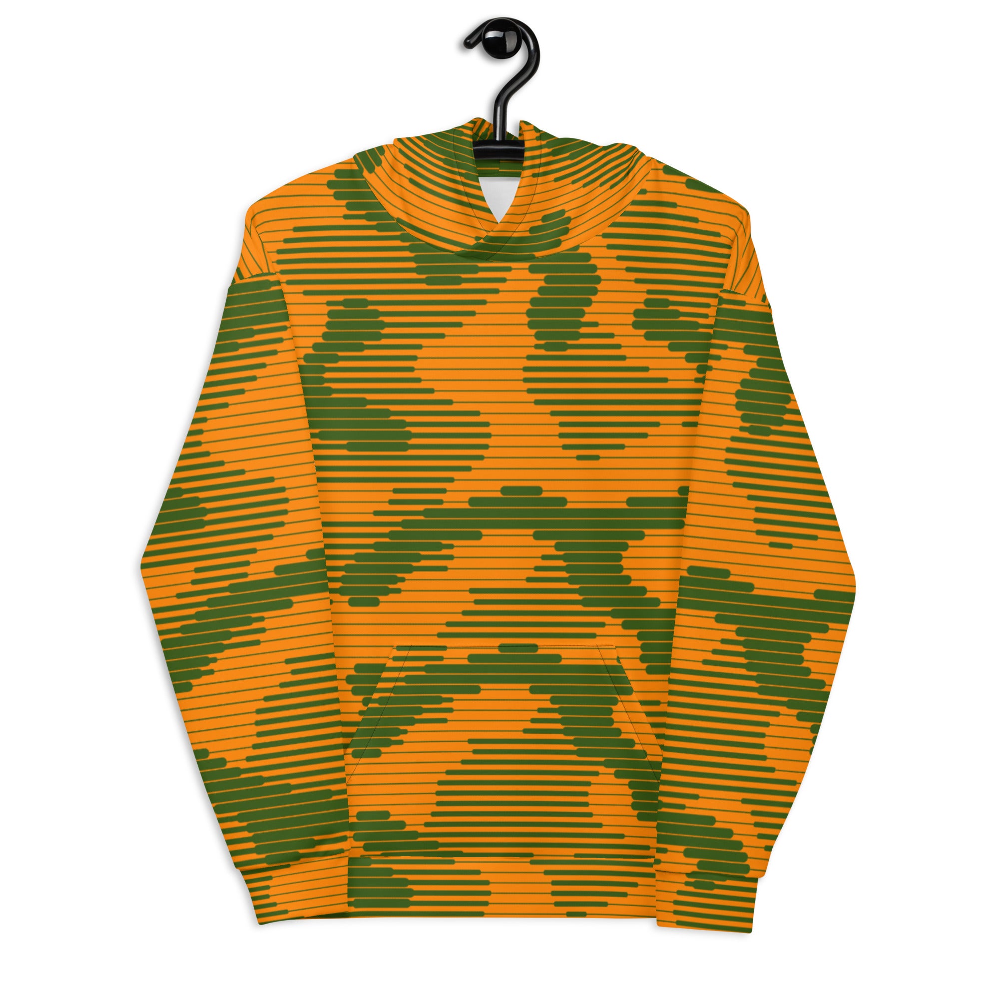 Digital Camouflage Blaze Orange Hoodie