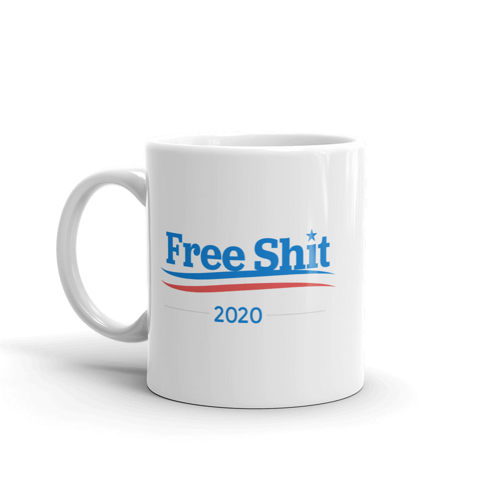 Free Shit Bernie Sanders Mugs