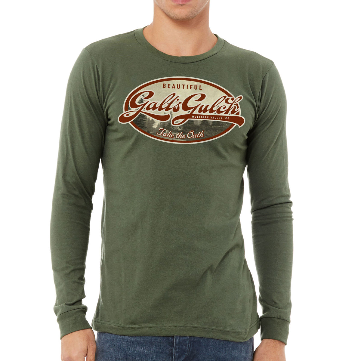 Galt&#39;s Gulch Unisex Long Sleeve Tee