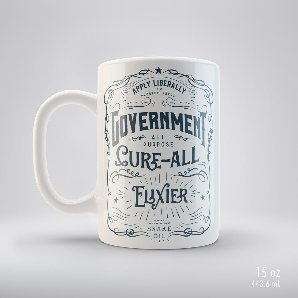 Government Cure-All Snake Oil Elixir
