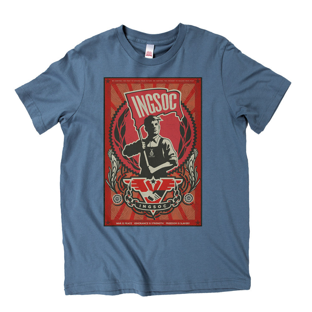1984 INGSOC Propaganda Graphic T-Shirt - Liberty Maniacs