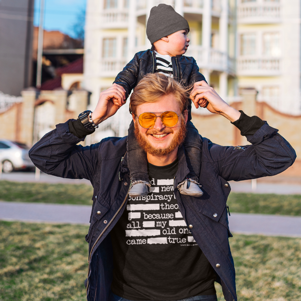 I Need New Conspiracy Theories  Redacted Short-Sleeve Unisex T-Shirt
