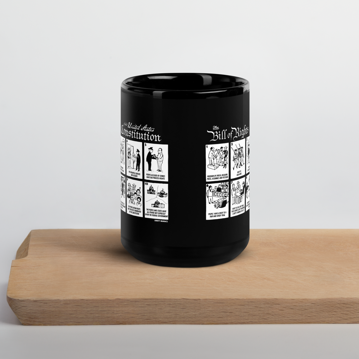 The Illustrated Bill of Rights Coffee Mug