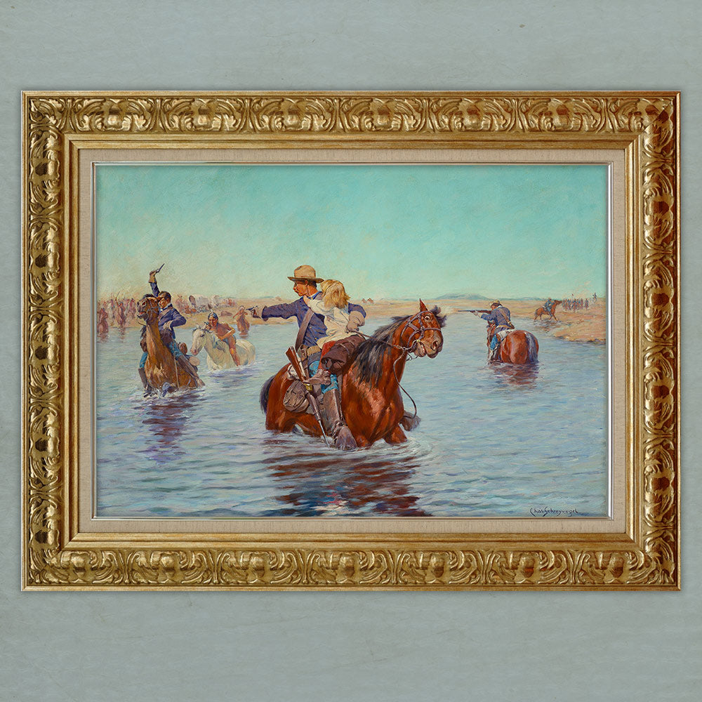 In Safe Hands Charles Schreyvogel Print