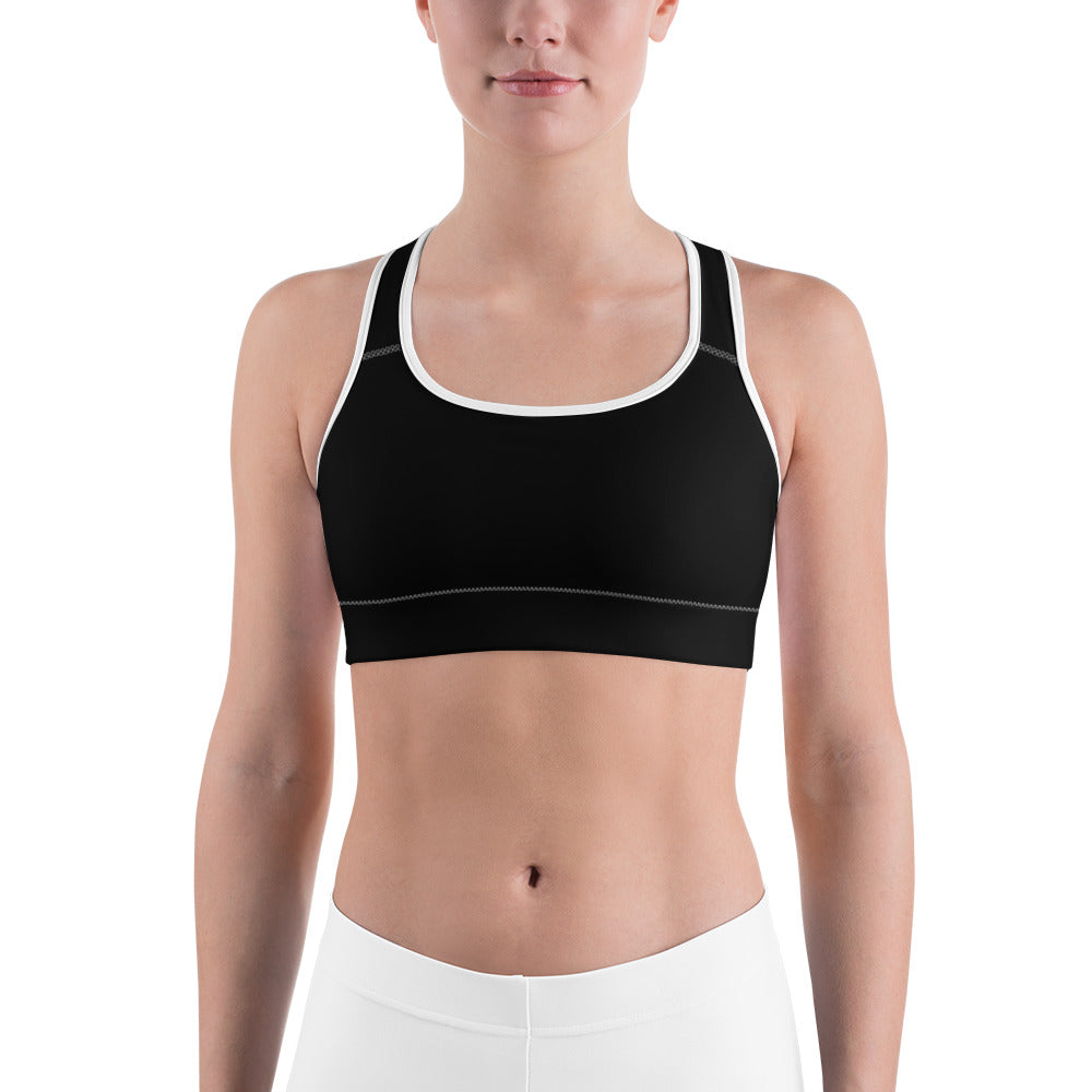 Liberty Maniacs Black Sports bra