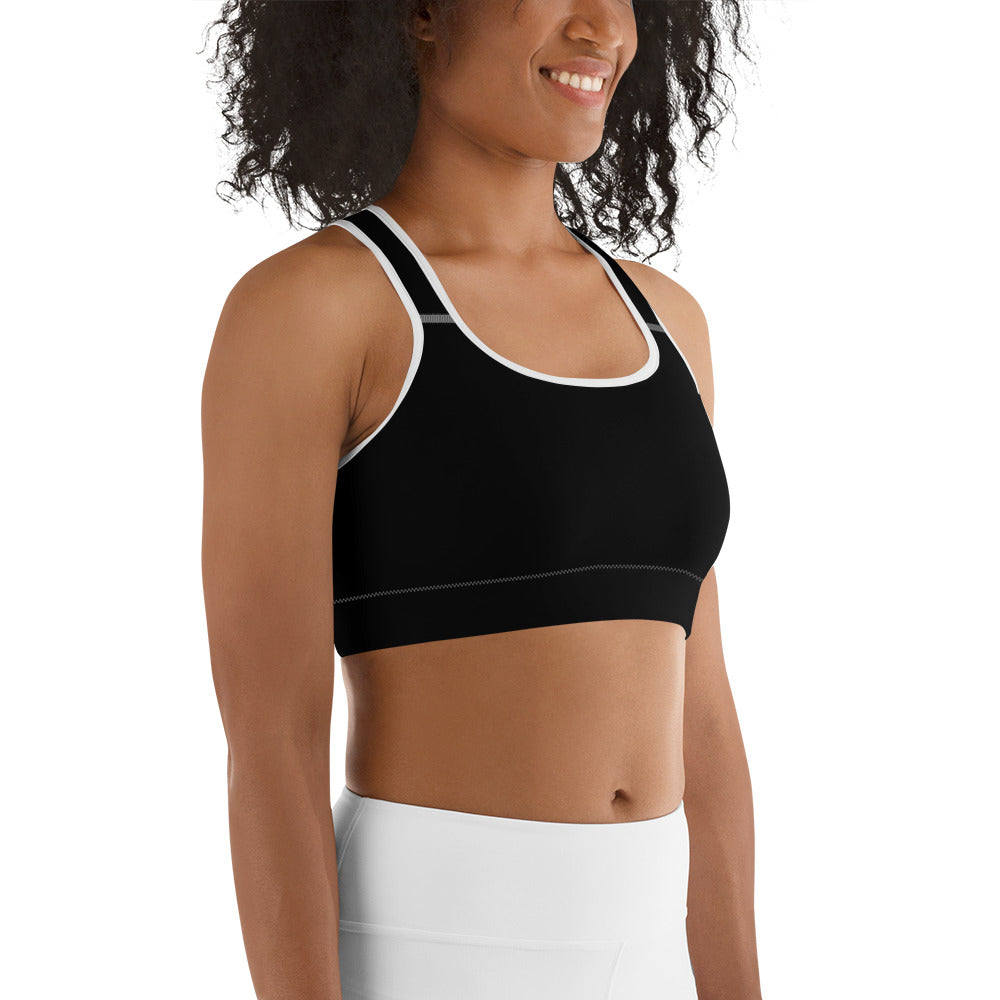 Liberty Maniacs Black Sports bra