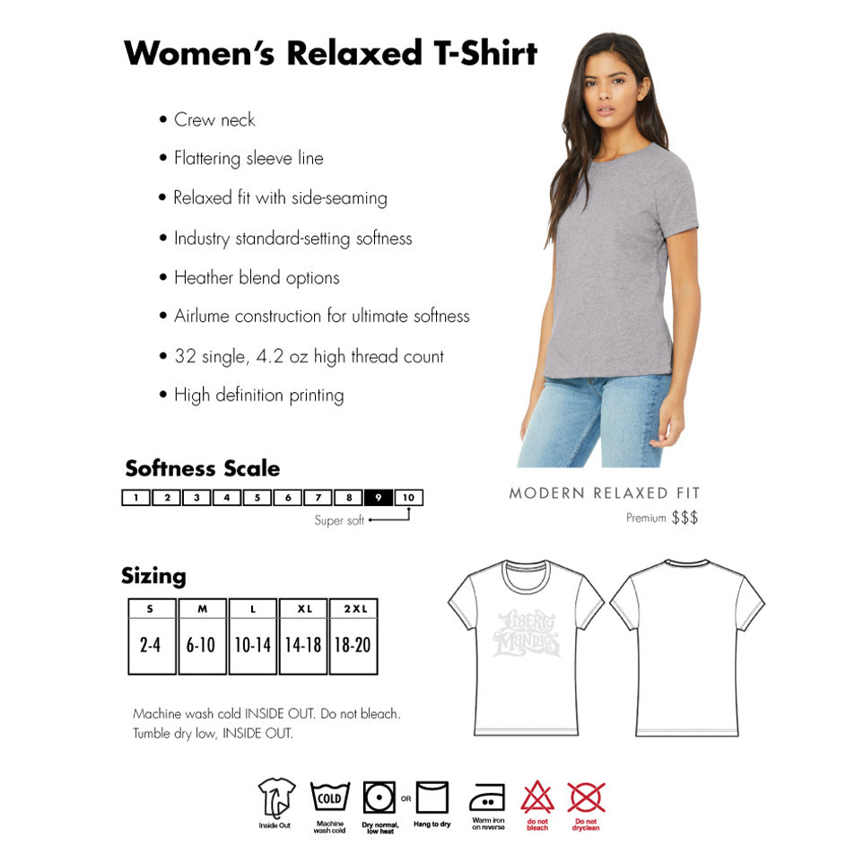 Choose Liberty Relaxed Ladies T-Shirt