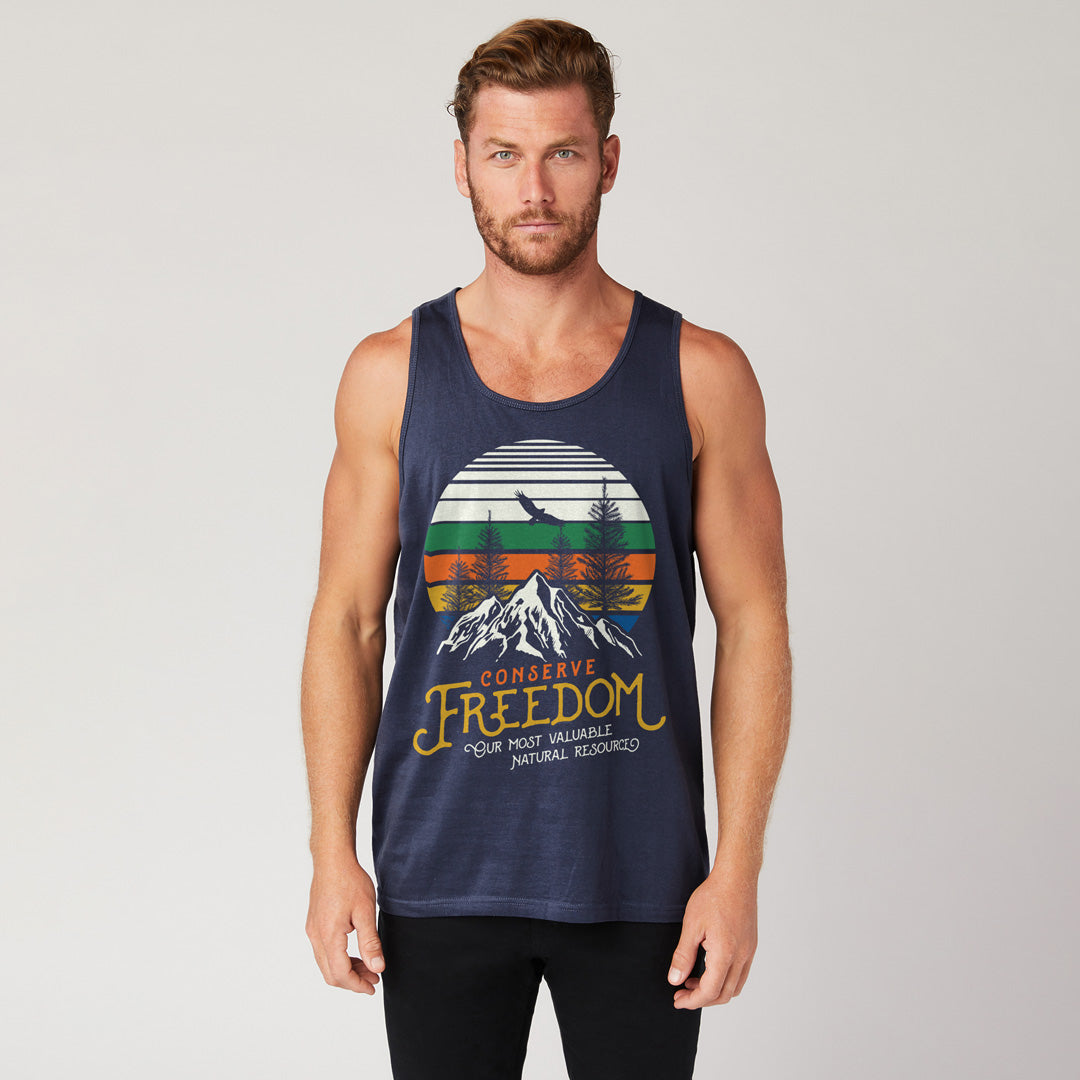 Conserve Freedom Men’s Tuff Tank Top