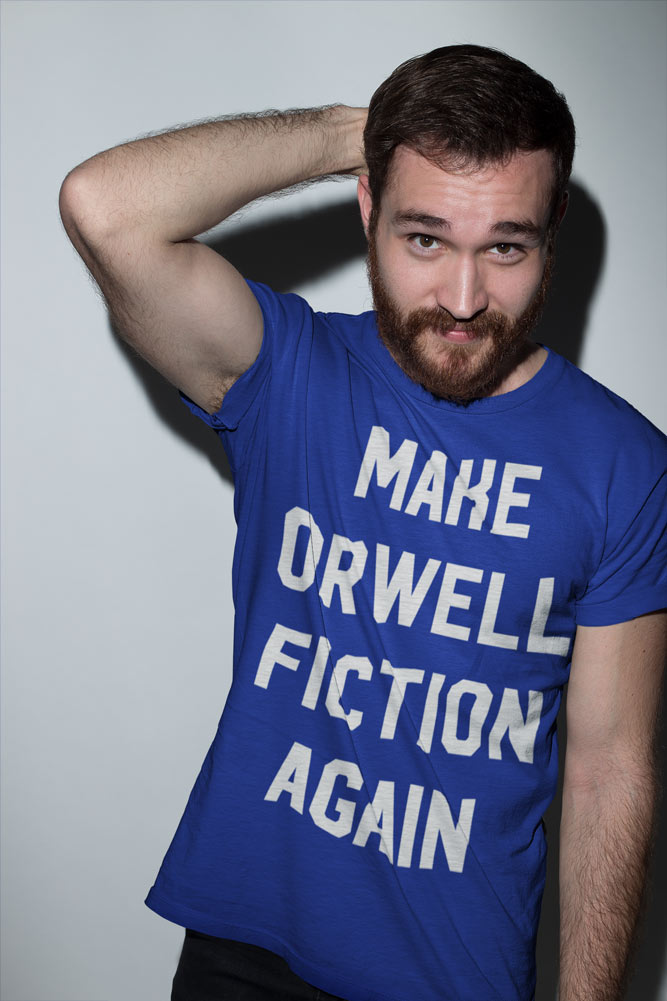 Make Orwell Fiction Again Short-Sleeve Unisex T-Shirt