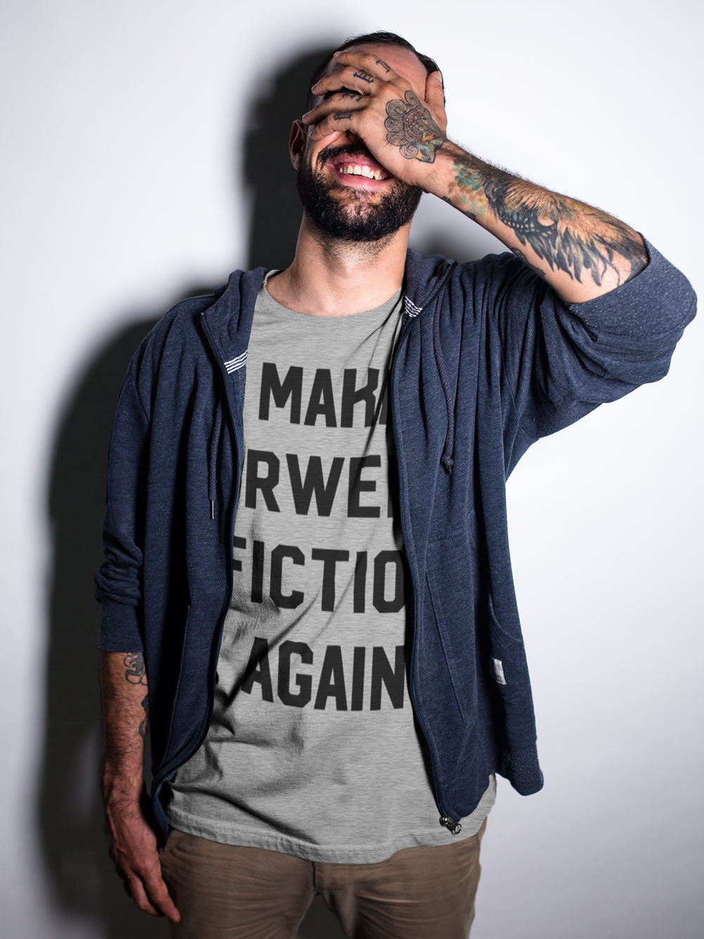 Make Orwell Fiction Again Short-Sleeve Unisex T-Shirt