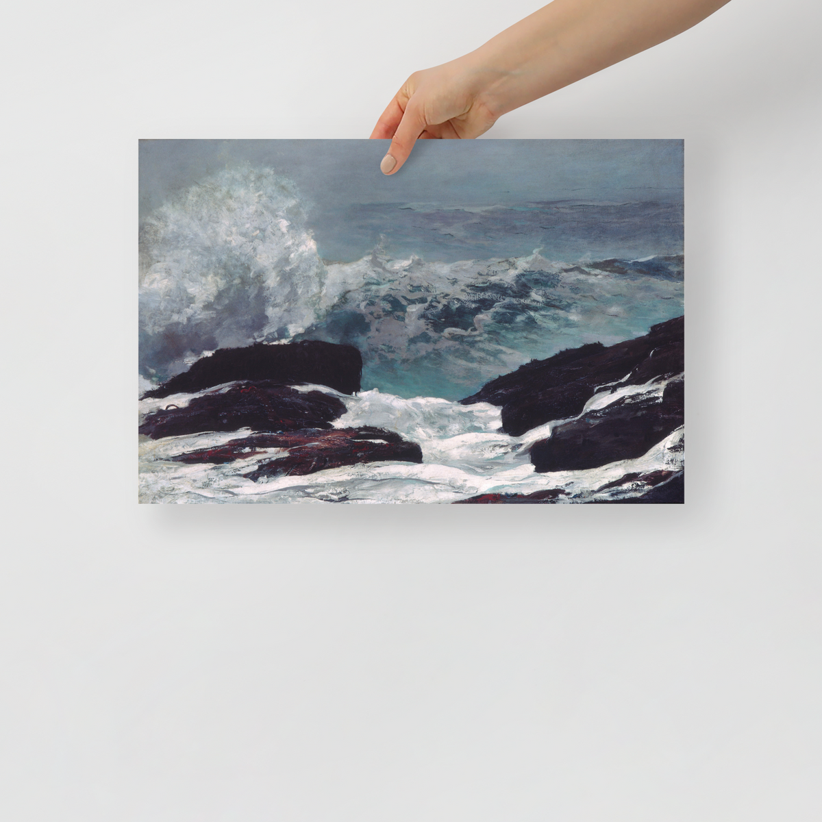 Maine Coast Winslow Homer Art Print