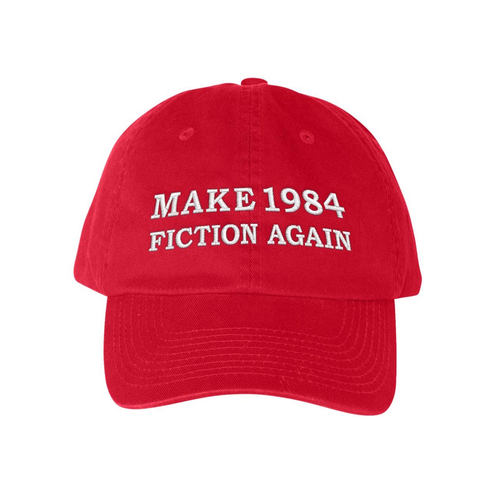 Make 1984 Fiction Again Cotton Dad Cap