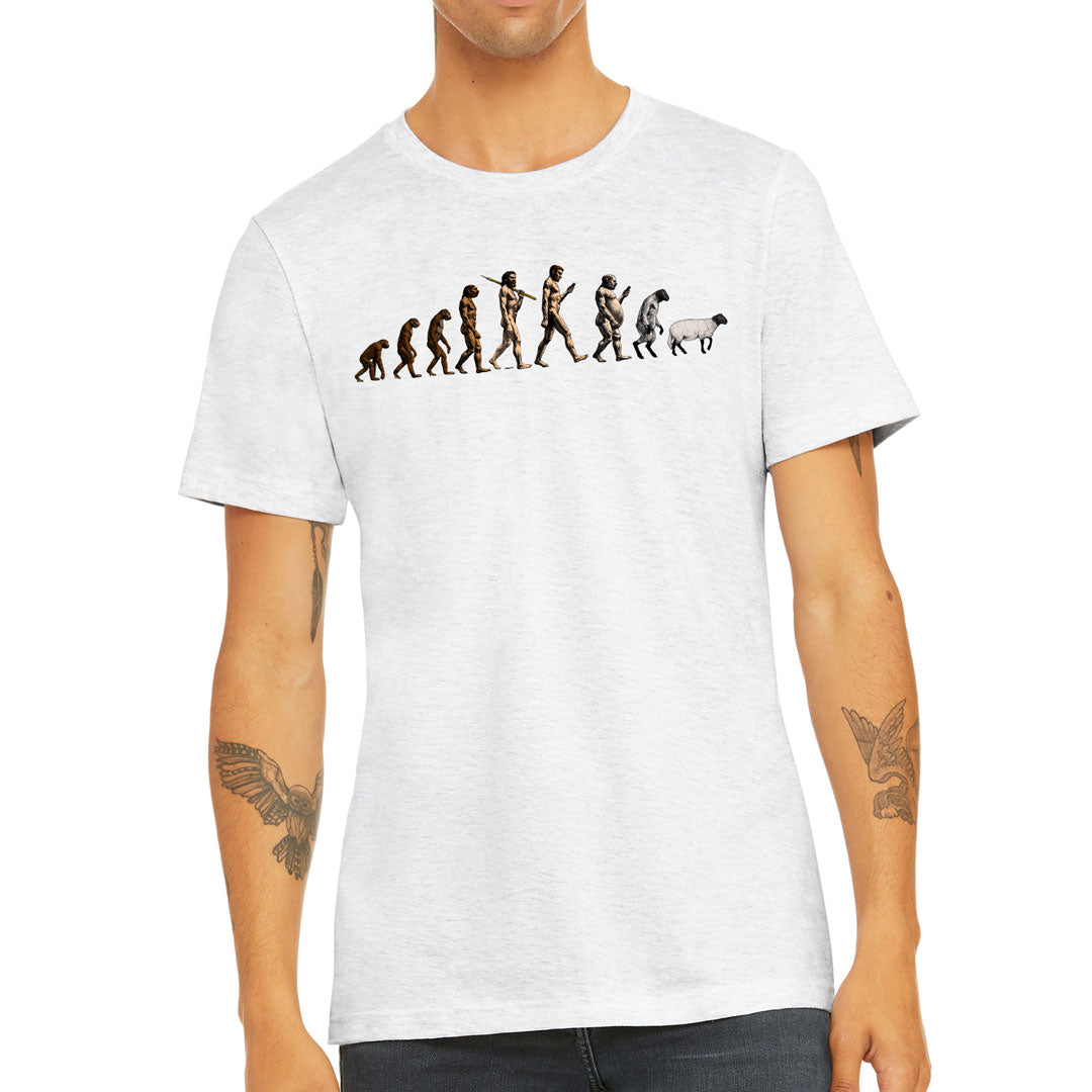 March of Devolution Sheeple T-Shirt