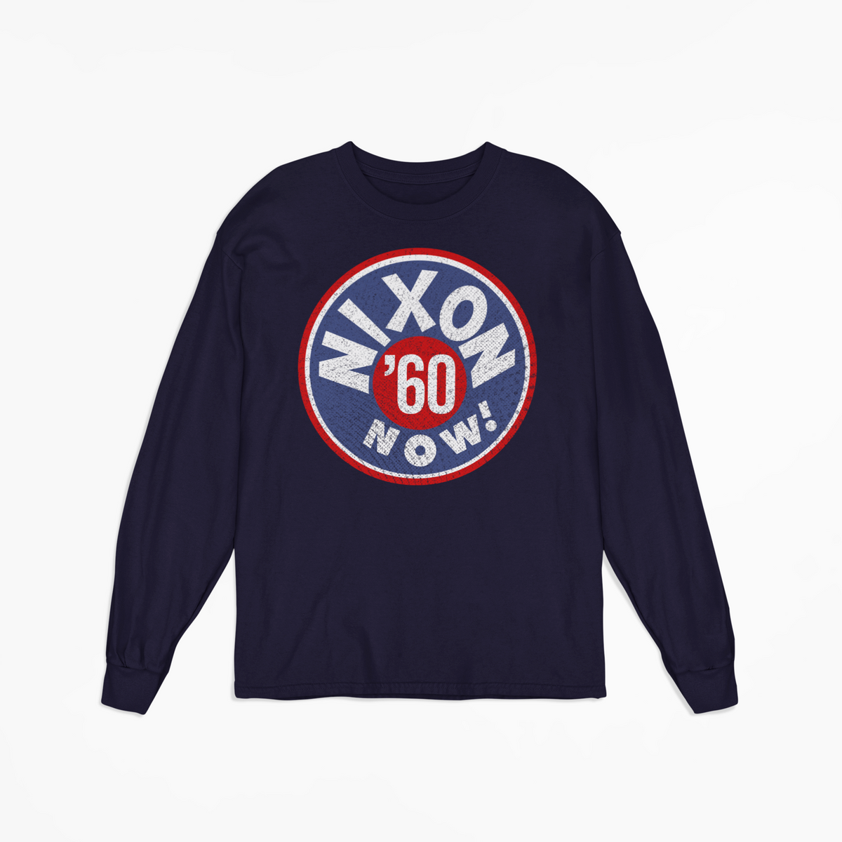 Nixon Now Retro 1960 Campaign Long Sleeve Tee