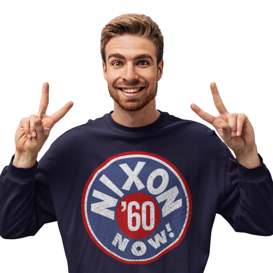 Nixon Now Retro 1960 Campaign Long Sleeve Tee