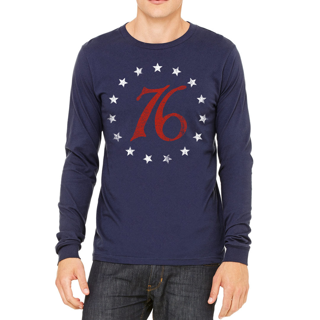 Spirit of 76 Long Sleeve Graphic T-Shirt