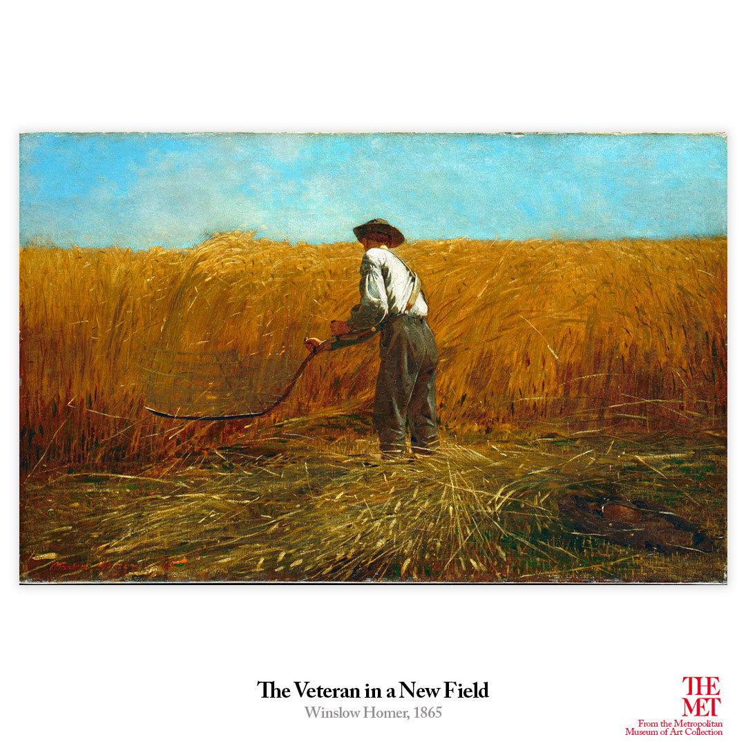 The Veteran in a New Field Winslow Homer Art Print