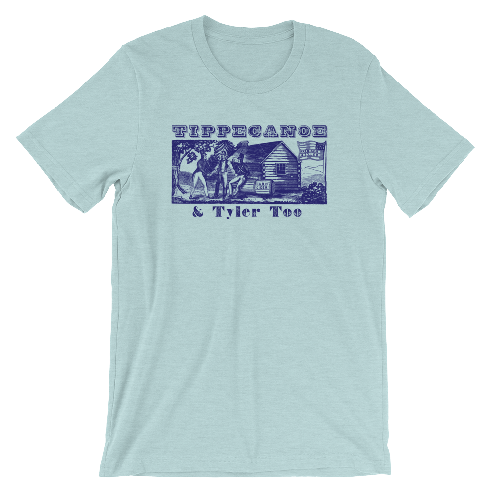 Tippecanoe and Tyler Too 1840 Campaign Shirt